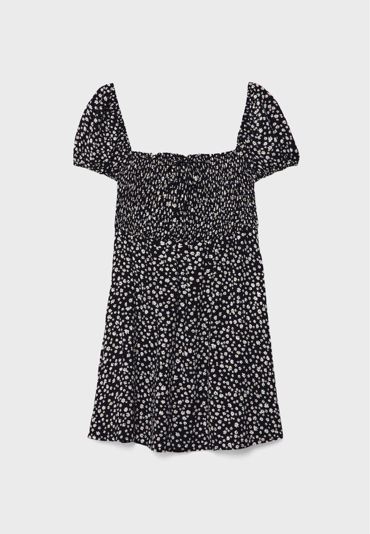 Moudda STRADIVARIUS - Robe Courte Imprimée Élastiquée M/C - Tunisie 2