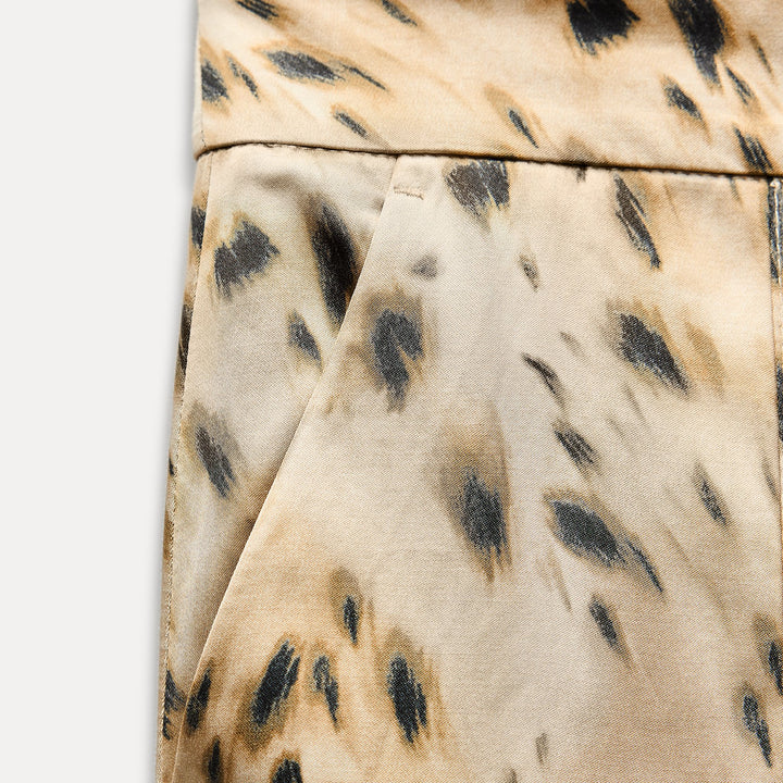 Moudda ZARA - Pantalon imprimé animalier ouverture latérale - Tunisie 3