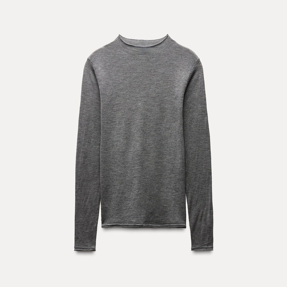 Moudda ZARA - Pull top col bateau ultra-fin 70% laine 30% soie - Tunisie 2
