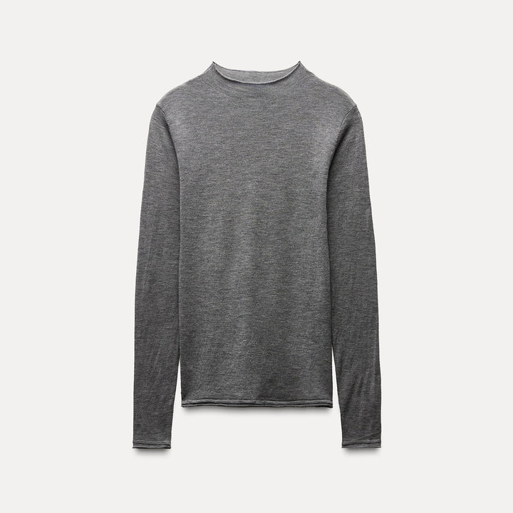 Moudda ZARA - Pull top col bateau ultra-fin 70% laine 30% soie - Tunisie 2
