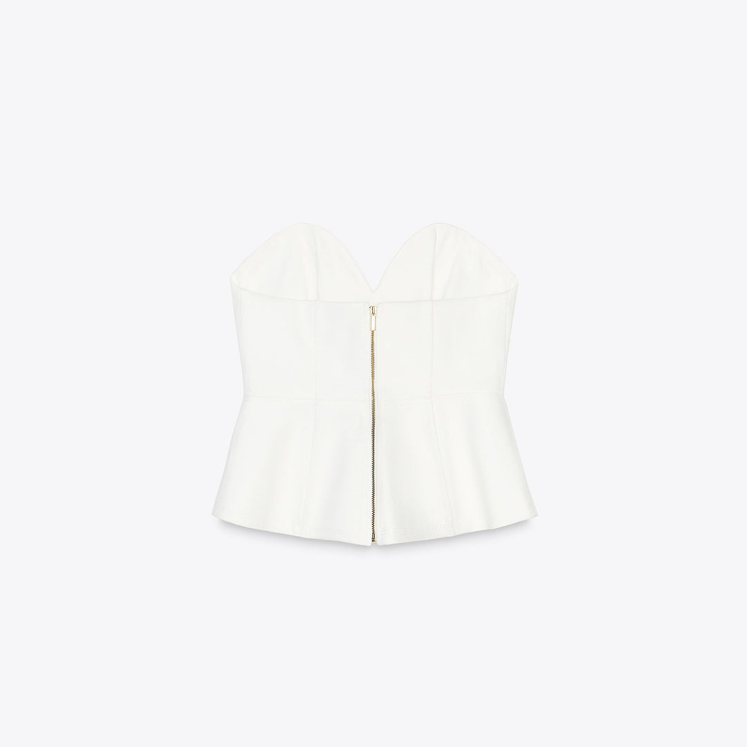 Moudda ZARA - Bustier Denim - Tunisie 2