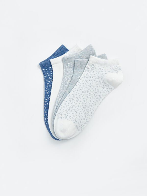 Moudda LC Waikiki - Chaussettes pour sneakers Femme Ecru - Tunisie 2