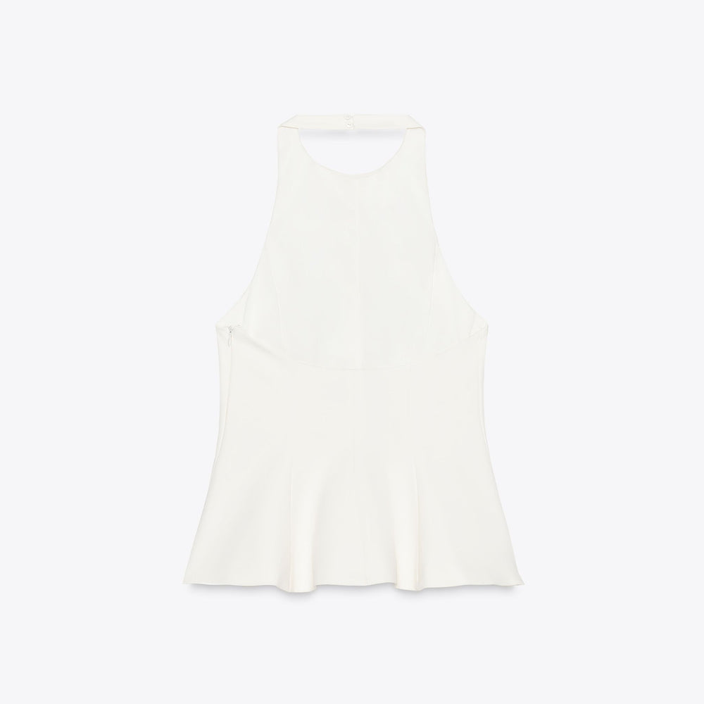Moudda ZARA - Top Élastique - Halter & Peplum - Tunisie 2