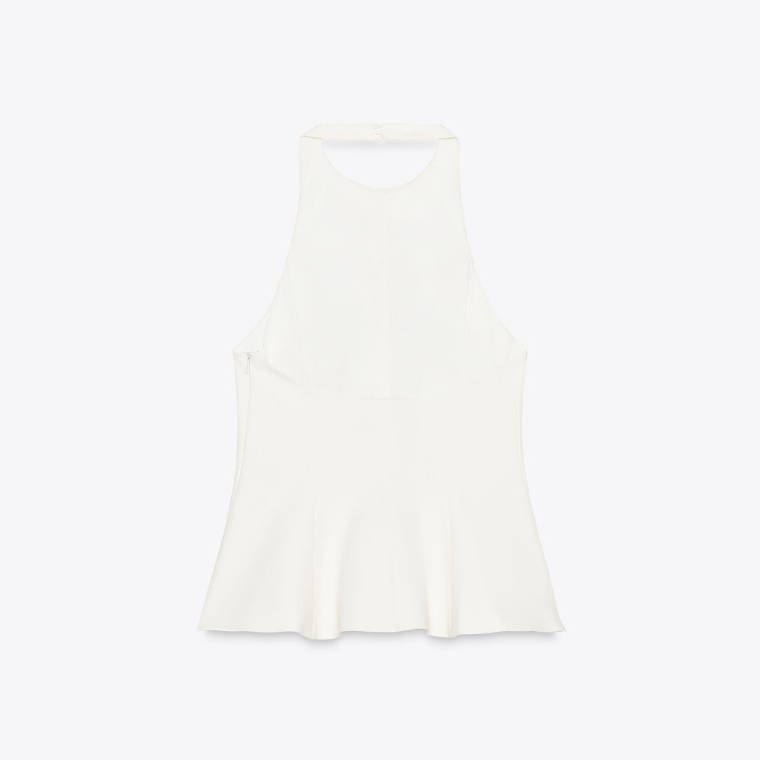 Moudda ZARA - Top Élastique - Halter & Peplum - Tunisie 2