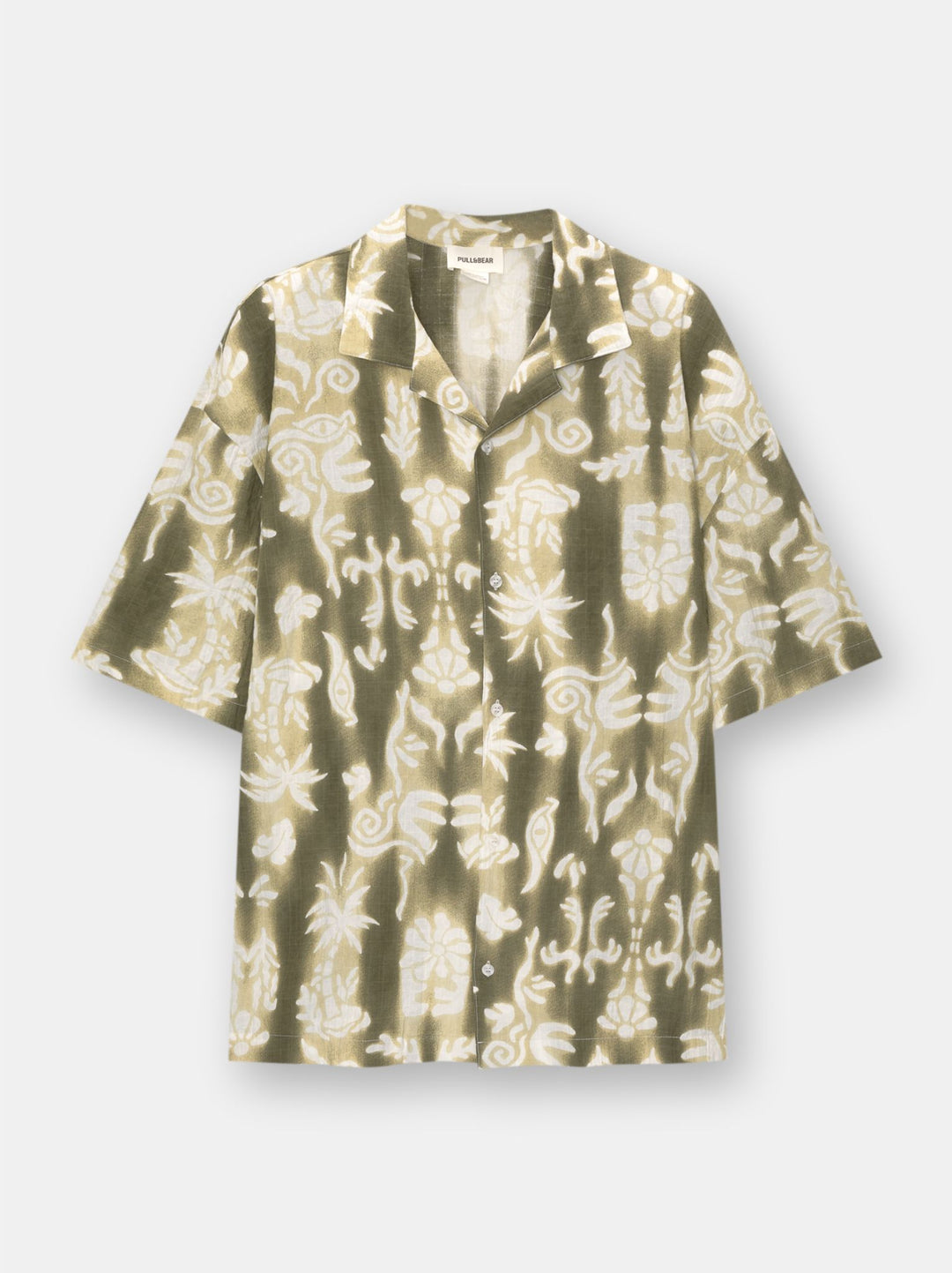 Moudda PULL & BEAR - Chemise Demi-Manches Imprimé Acid Dye Jungle - Tunisie 3