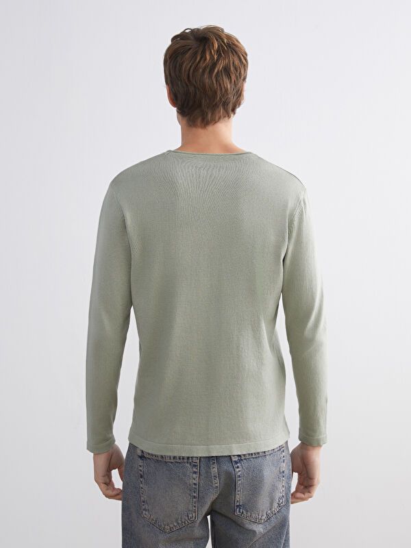 Moudda LC Waikiki - Pull en tricot Homme Vert - Tunisie 4
