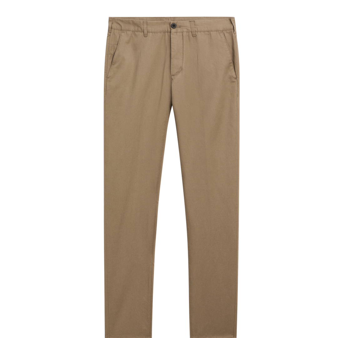 Moudda Massimo Dutti - Pantalon sergé coton/lin coupe fuselée - Tunisie 1
