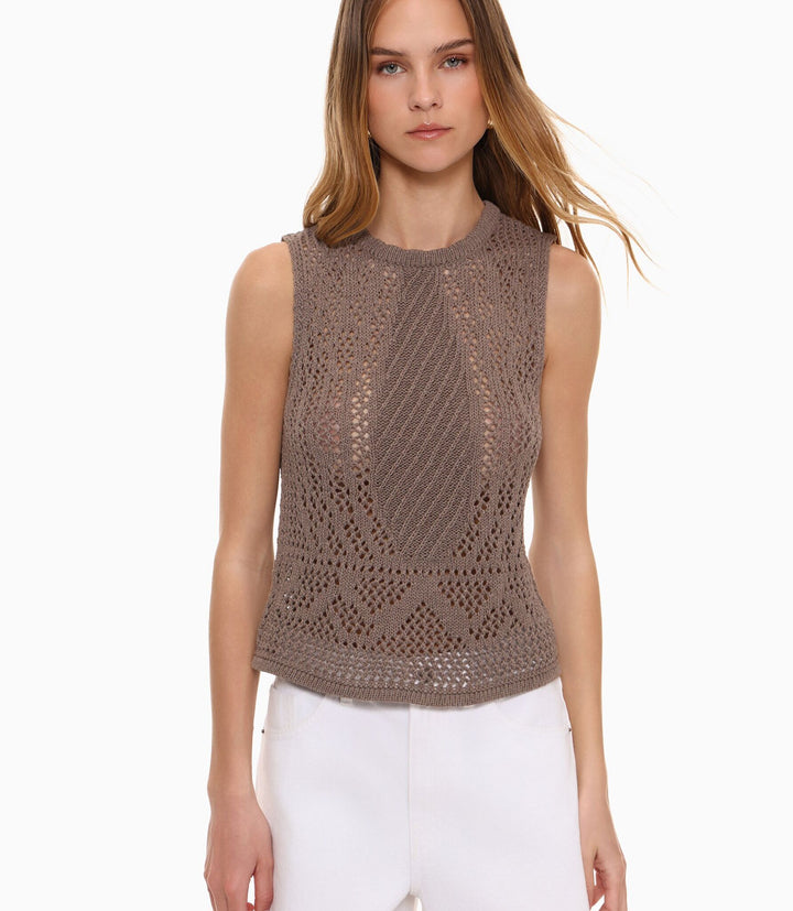 Moudda Lefties - Top Rustique (Gris-Taupe) - Tunisie 2