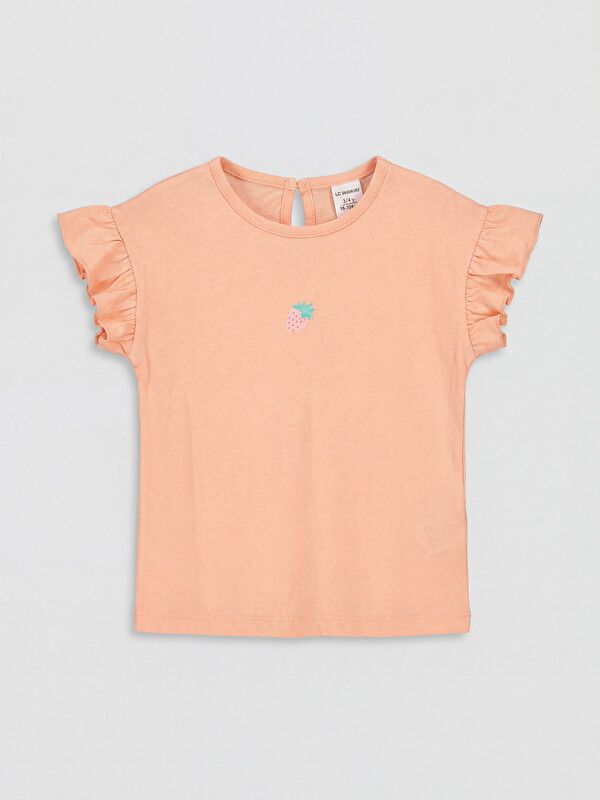 Moudda LC Waikiki - Ensemble en jersey Filles pour Fille couleur Corail pâle - Tunisie 2