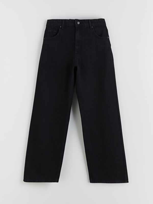 Moudda LC Waikiki - Pantalon jean tissé basique Femme Rodéo noir+m - Tunisie 1