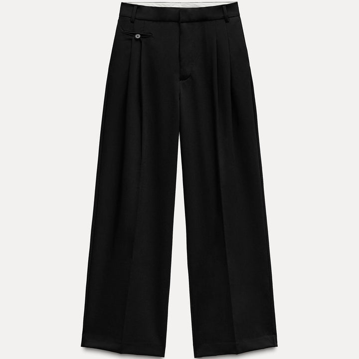 Moudda ZARA - Pantalon fluide masculin multi-plis poche devant - Tunisie 1