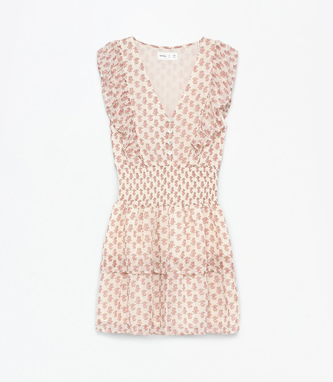 Moudda Lefties - Robe Courte Smock - Chiffon Imprimé Fille - Tunisie 1