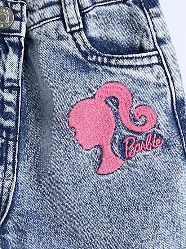 Moudda LC Waikiki - Pantalon tissé en denim Fille Rodéo mid indigo - Tunisie 3