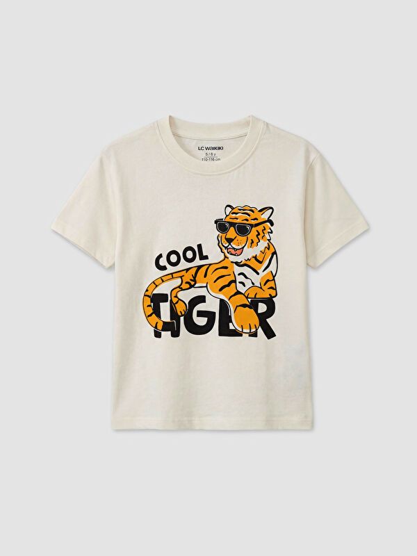 Moudda LC Waikiki - T-shirt manches courtes en jersey pour Garçon - Tunisie 1