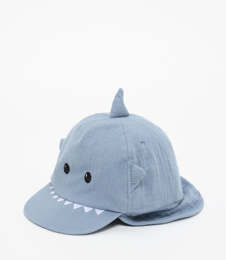 Moudda Lefties - Casquette Longue 3D - Bébé Requin - Tunisie 3