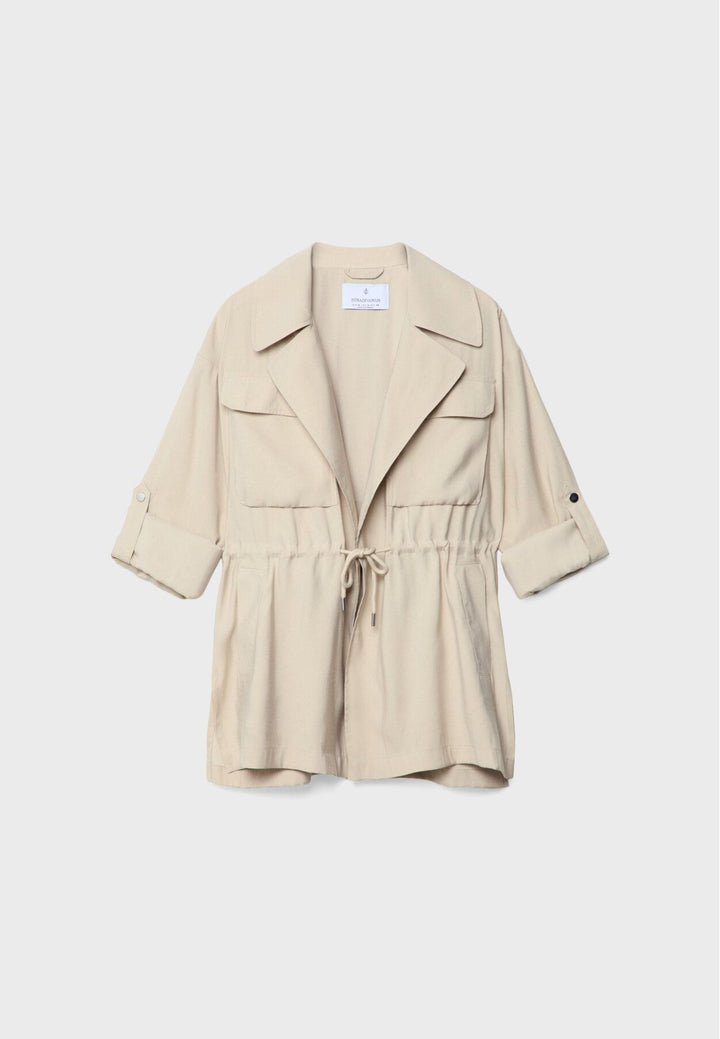 Moudda STRADIVARIUS - Trench Fluide Court - Tunisie 2