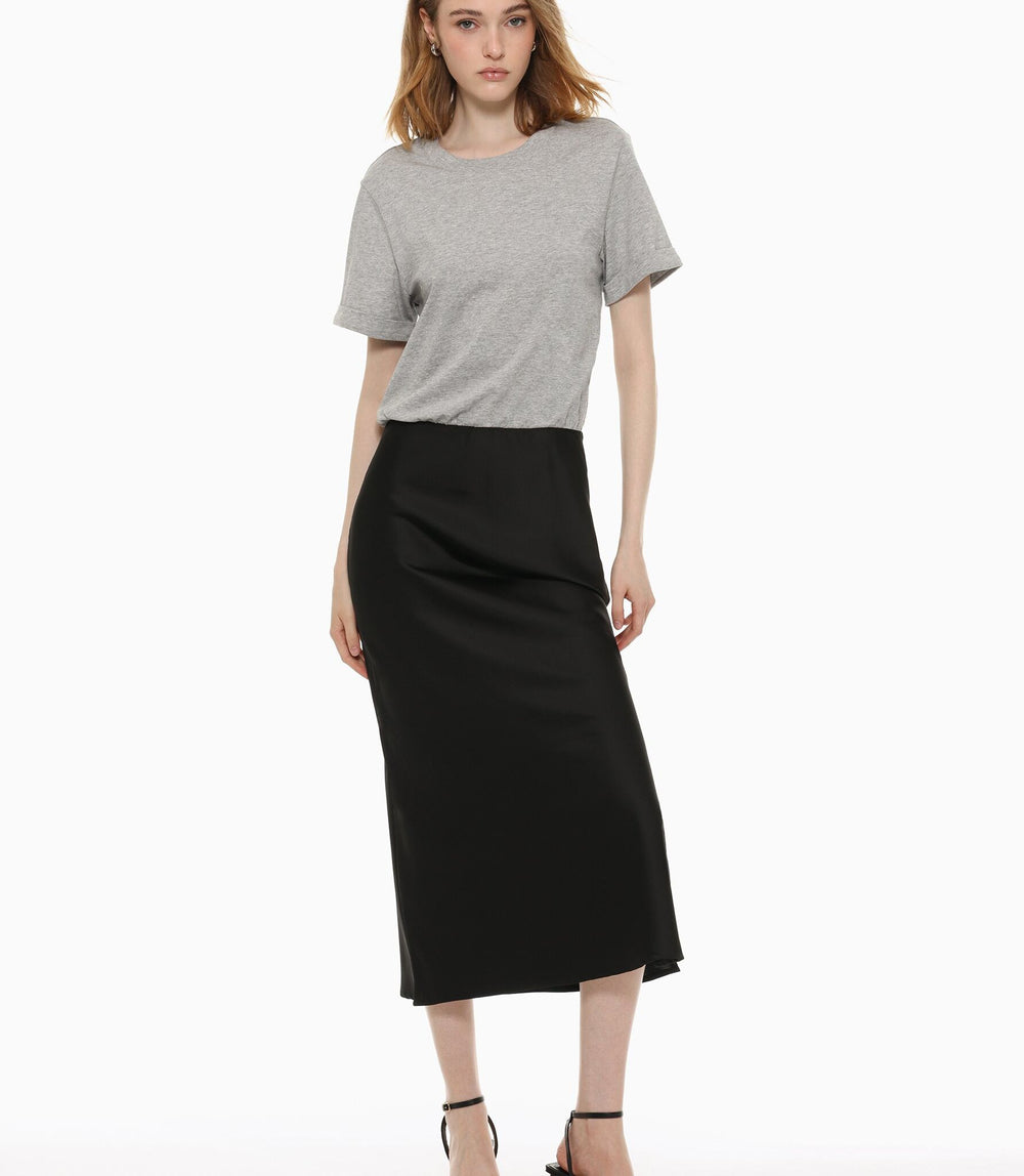 Moudda Lefties - Robe Midi - Satin Combiné - Tunisie 2