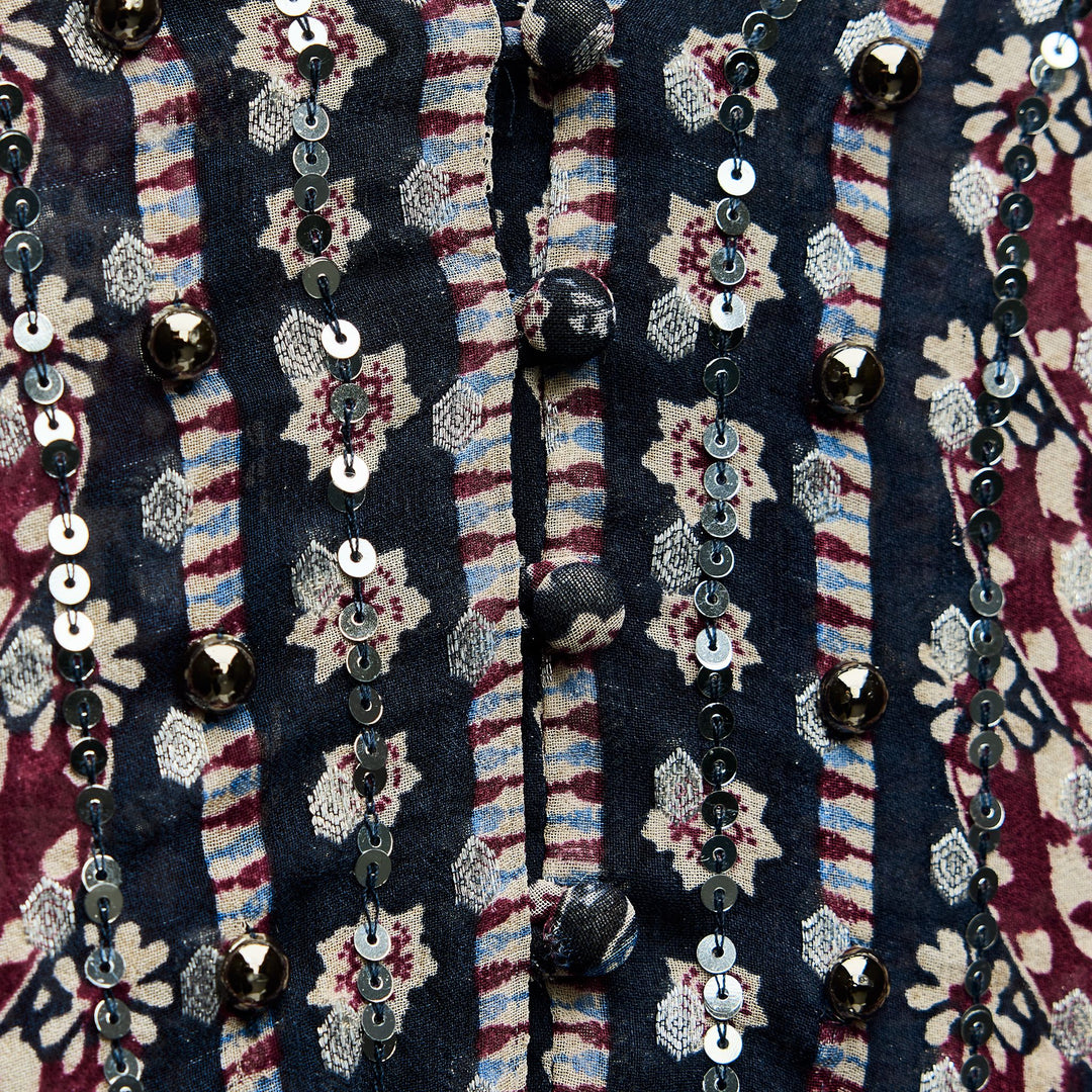 Moudda ZARA - Robe Courte - Fil Métallisé & Paillettes - Tunisie 3