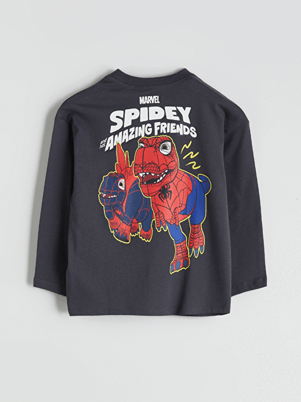 Moudda LC Waikiki - Body jersey manches longues licence Garçon Gris foncé - Tunisie 1