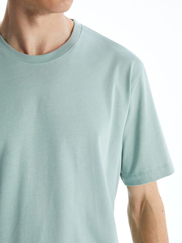 Moudda LC Waikiki - T-shirt basique col rond manches courtes en jersey - Tunisie 3