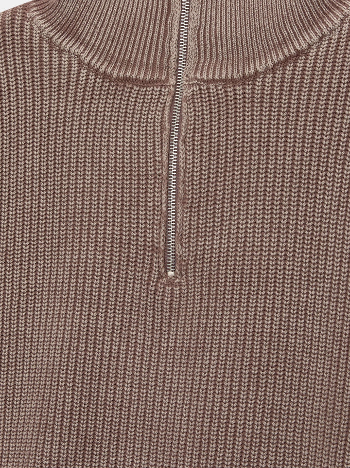 Moudda PULL & BEAR - Pull Manches Longues Demi-Fermeture Acid Boxy - Tunisie 2