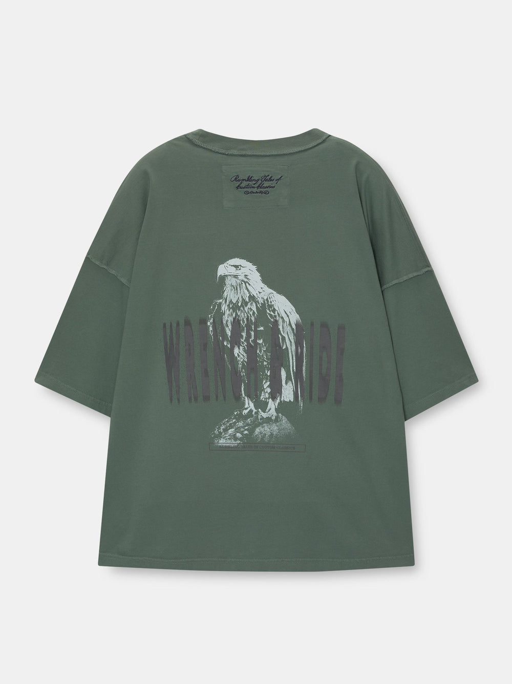 Moudda PULL & BEAR - T-Shirt Lavé Usé Imprimé Aigle - Tunisie 2