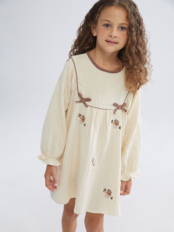 Moudda LC Waikiki - Robe tissée manches longues Fille Nu - Tunisie 1