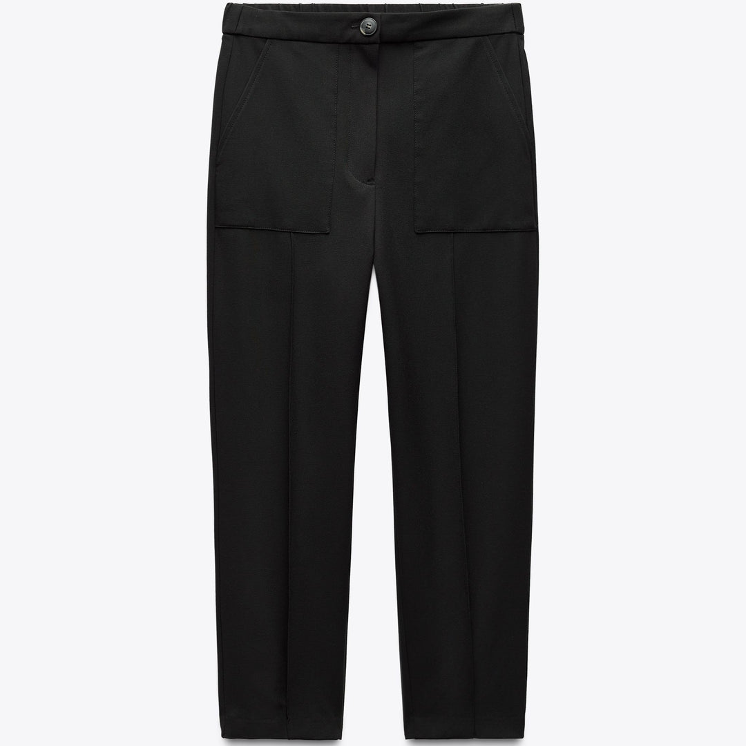Moudda ZARA - Pantalon carotte pli à l’ourlet - Tunisie 1