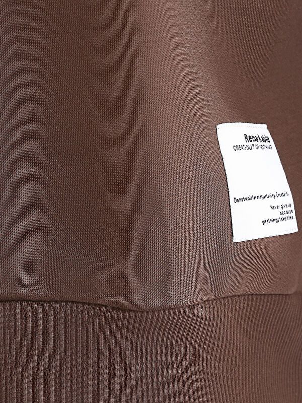 Moudda LC Waikiki - Sweatshirt en jersey Homme Brun - Tunisie 3