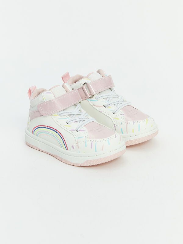 Moudda LC Waikiki - Chaussures casual montantes Fille Imprimé blanc - Tunisie 1