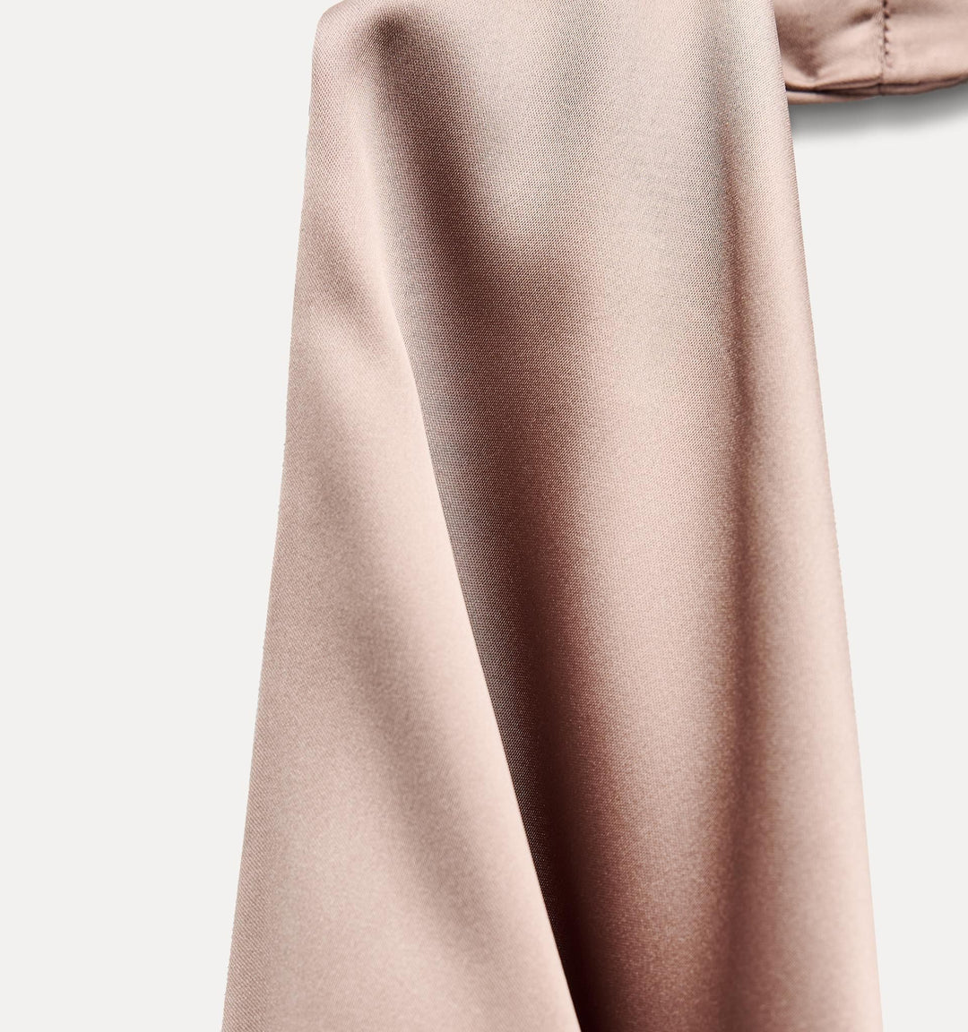 Moudda ZARA - Robe mi-longue satin bustier, drapée, dos dénudé - Tunisie 3
