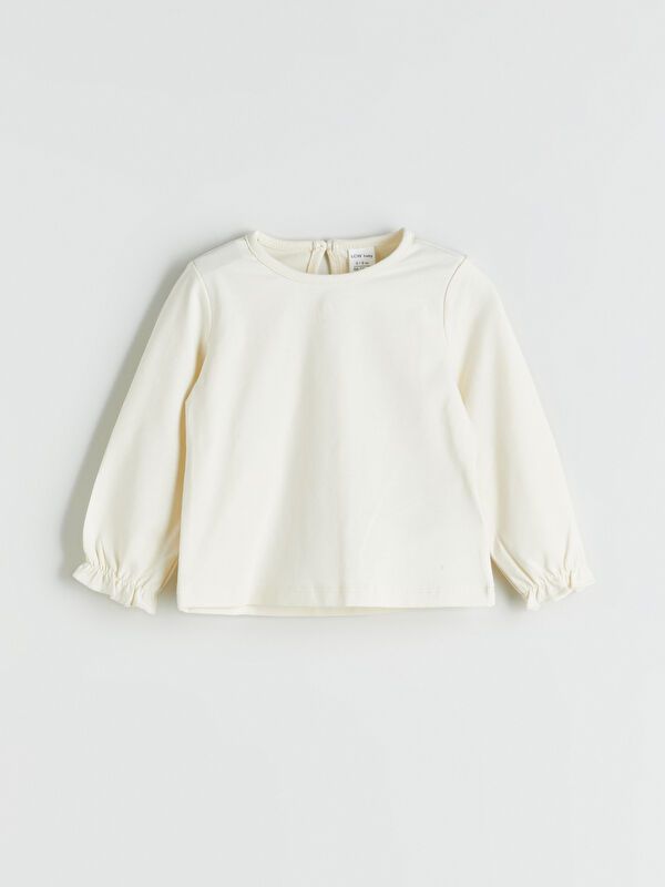 Moudda LC Waikiki - Robe tissée manches longues Fille Vert terne - Tunisie 2