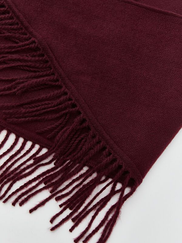 Moudda LC Waikiki - Écharpe Femme Bordeaux - Tunisie 3