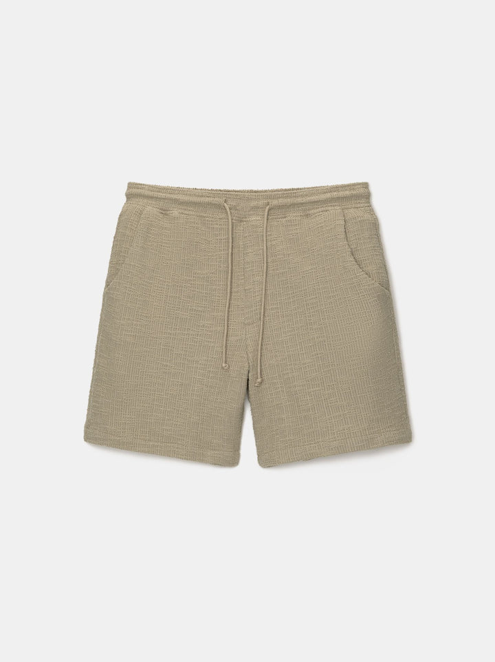 Moudda PULL & BEAR - Bermuda Jogger Structure Molleton Set - Tunisie 2