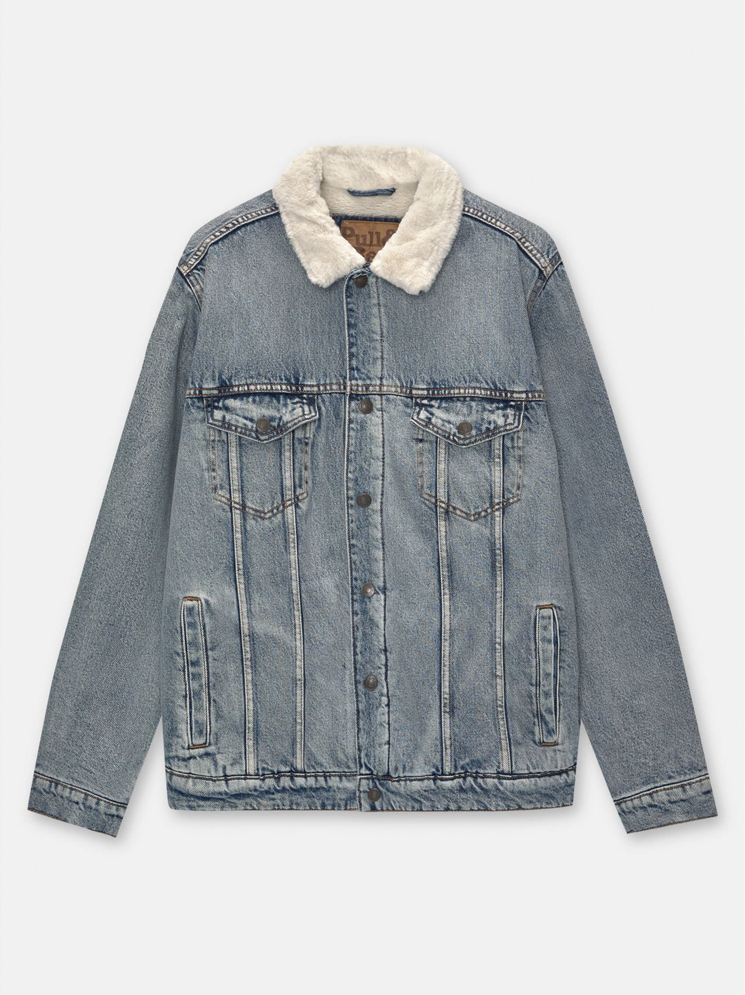 Moudda PULL & BEAR - Veste Denim Teddy - Tunisie 3