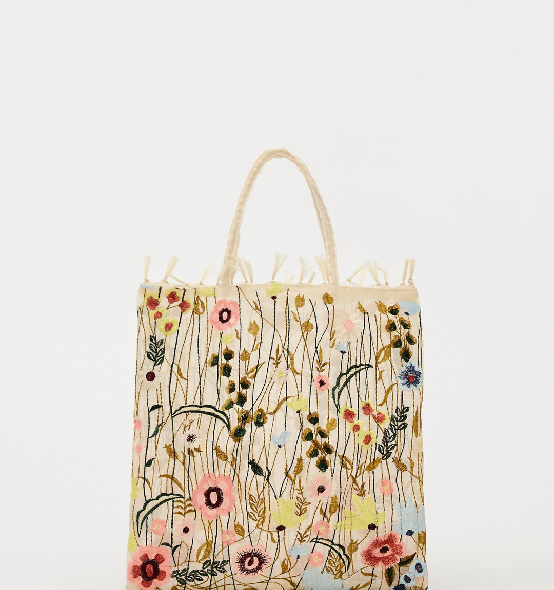 Moudda ZARA - Sac shopper tulle brodé - Tunisie 2