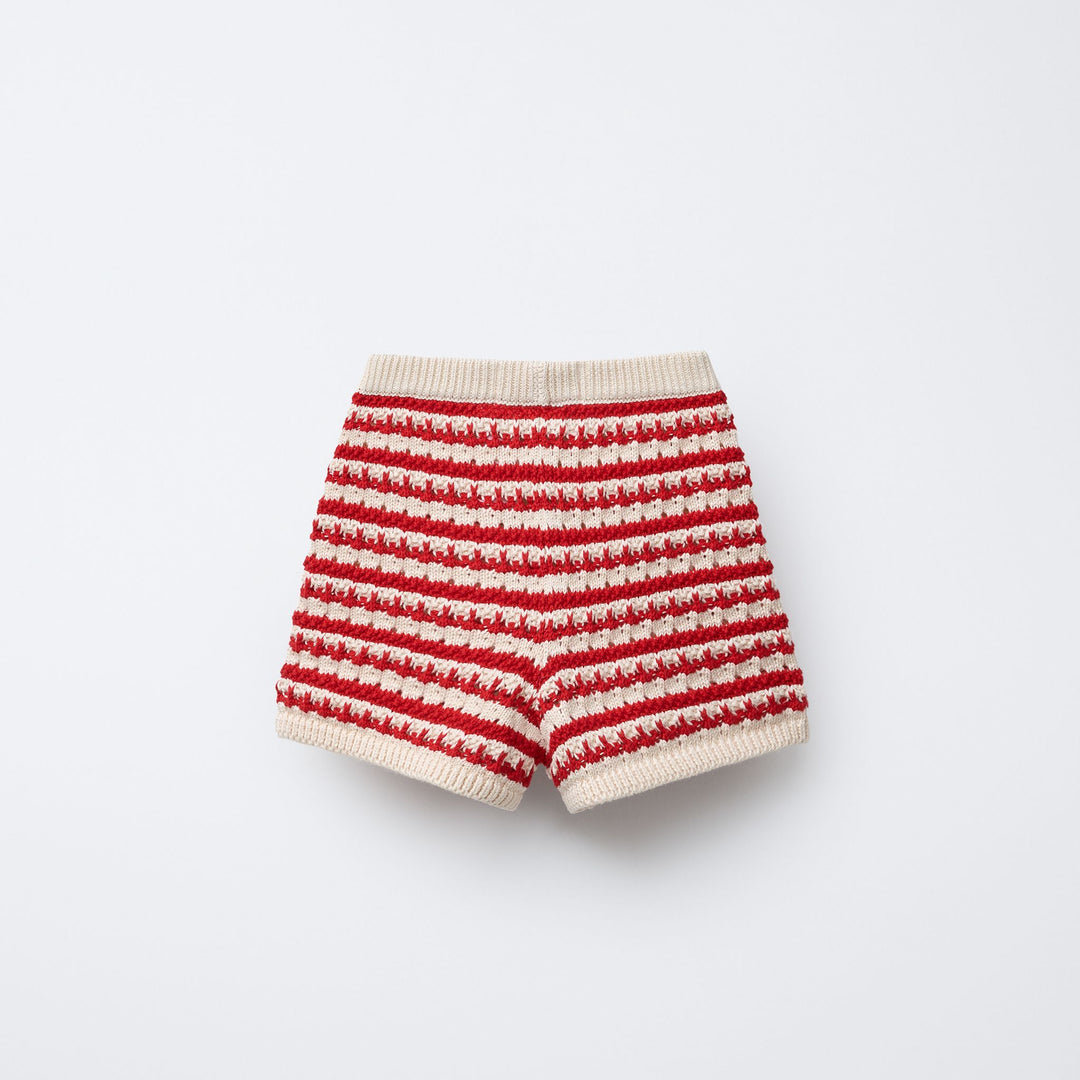 Moudda ZARA - Short Maille Enfant - Rayures (6T) - Tunisie 2