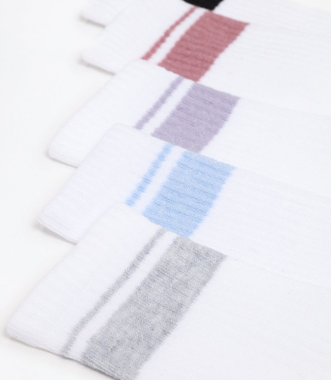 Moudda Lefties - Pack 5 Chaussettes Longues Sport - Rayures - Tunisie 3