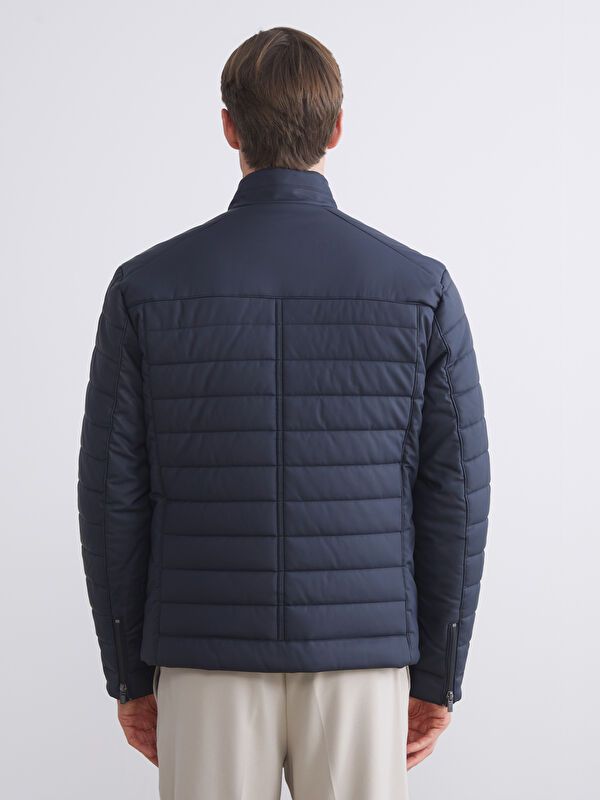 Moudda LC Waikiki - Manteau PU lourd Homme Marine - Tunisie 5