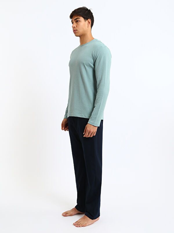 Moudda LC Waikiki - Ensemble pyjama jersey manches longues-pantalon - Tunisie 4