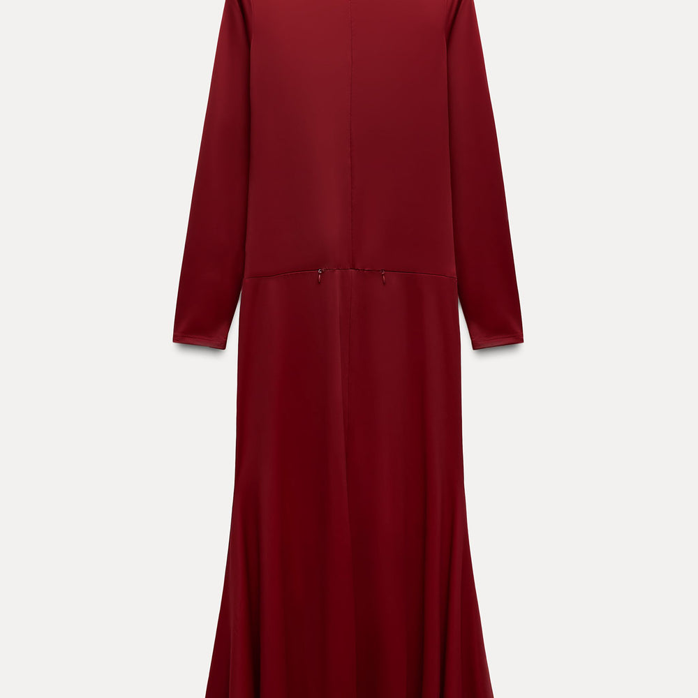 Moudda ZARA - Robe Seconde Peau à Godets Zippée - Tunisie 2