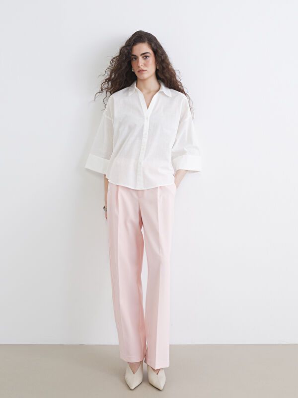 Moudda LC Waikiki - Chemise manches longues en tissu pour Femme - Tunisie 2