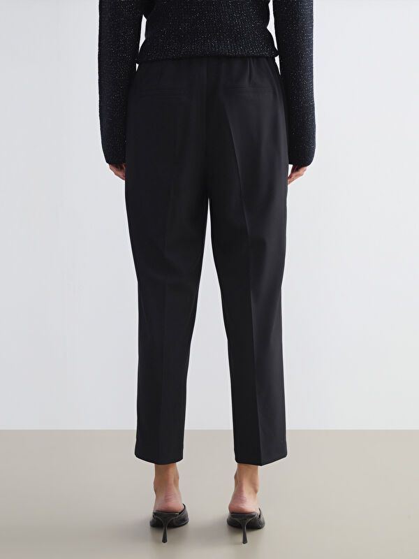 Moudda LC Waikiki - Pantalon tissé moyen Femme Noir - Tunisie 4