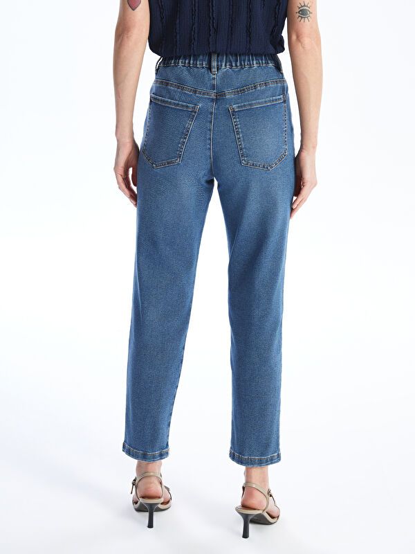 Moudda LC Waikiki - Pantalon tissé denim Femme Rodéo mid indigo - Tunisie 5