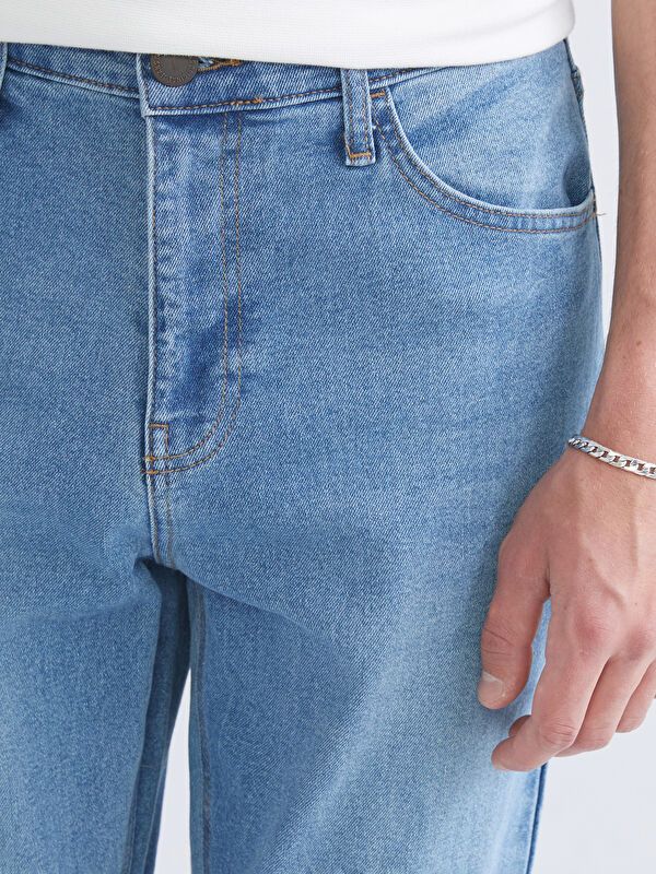 Moudda LC Waikiki - Pantalon jean tissé basique Homme Rodéo mid indigo - Tunisie 3