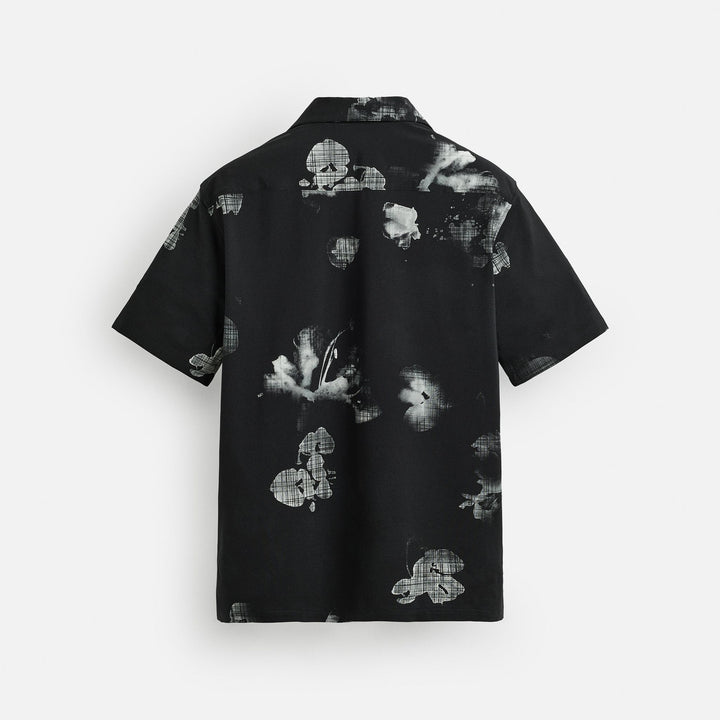 Moudda ZARA - Chemise Super Stretch - Floral & Noir - Tunisie 2