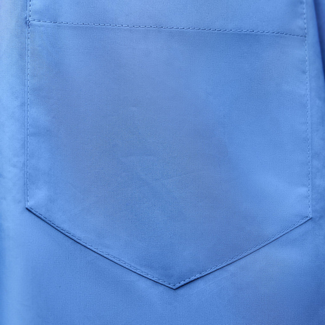 Moudda ZARA - Chemise Popeline Oversize - Bleue - Tunisie 4
