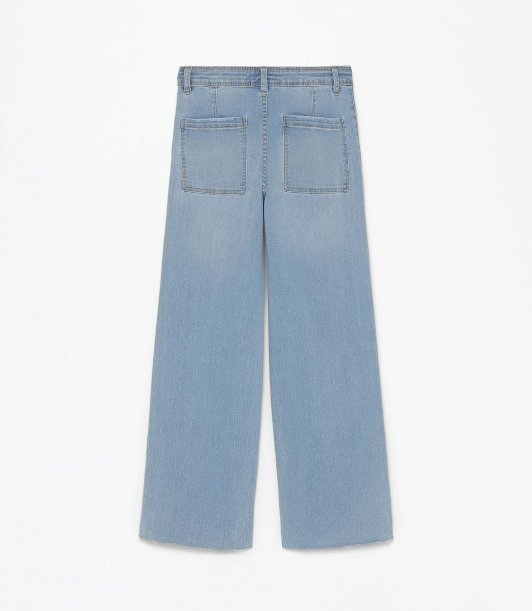 Moudda Lefties - Pantalon Wide Leg Marine Denim - Fille D3 - Tunisie 3
