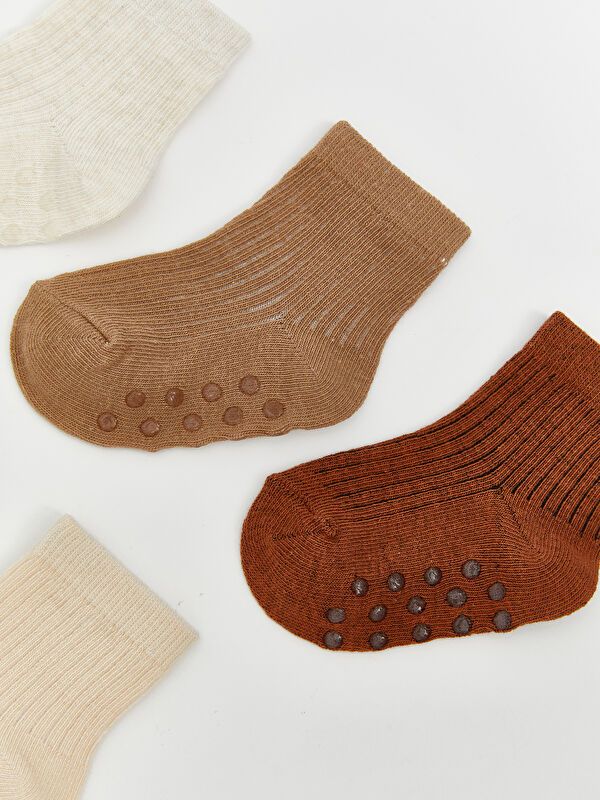 Moudda LC Waikiki - Chaussettes courtes Garçon Brun clair - Tunisie 2