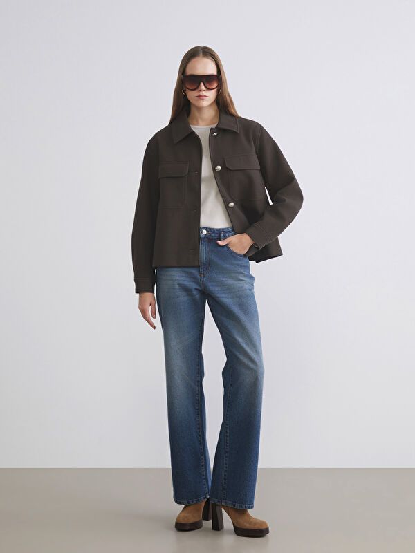 Moudda LC Waikiki - Manteau look laine pour Femme - Tunisie 2